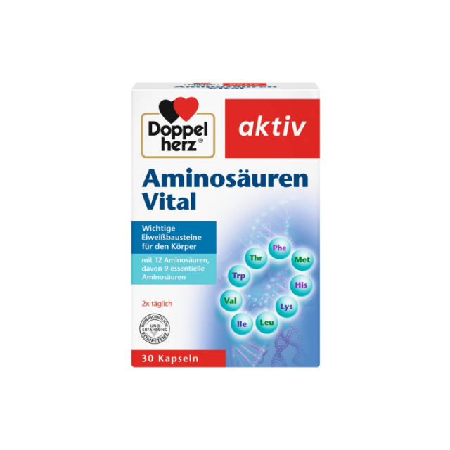 DOPPELHERZ AKTIV AMINOKISELINE VITAL kapsule, 30kom