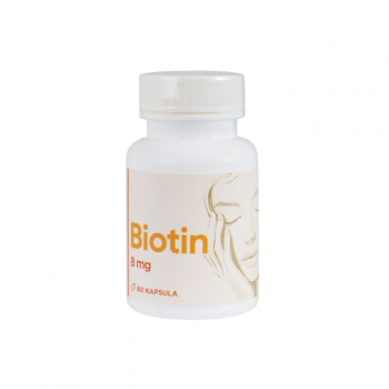 BIOTIN kapsule 8mg, 60kom