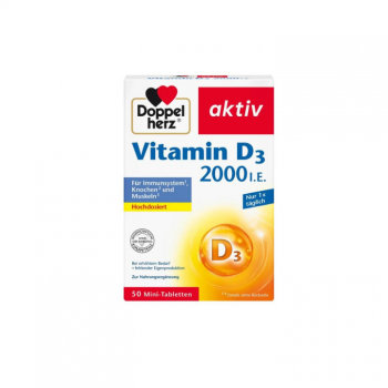 DOPPELHERZ AKTIV VITAMIN D 2000 tablete, 50kom DOPPELHERZ AKTIV VITAMIN D 2000 tablete, 50kom