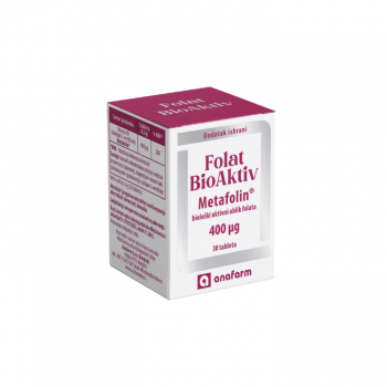 FOLAT BIOAKTIV METAFOLIN 400μg tablete, 30kom FOLAT BIOAKTIV METAFOLIN 400μg tablete, 30kom