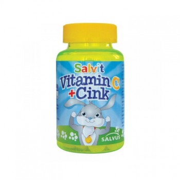 SALVIT VITAMIN C+CINK žele bombone, 60kom