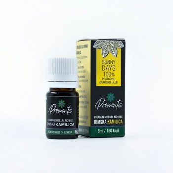 PROMONTIS RIMSKA KAMILICA etarsko ulje, 5ml PROMONTIS RIMSKA KAMILICA etarsko ulje, 5ml