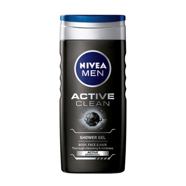 NIVEA MEN Active Clean gel za tuširanje 500ml NIVEA MEN Active Clean gel za tuširanje 500ml