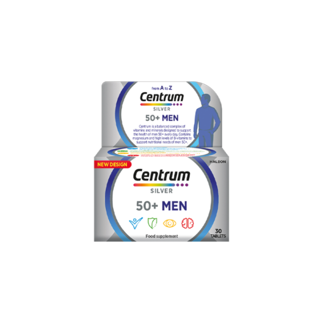 CENTRUM silver 50+ men, 30 tableta
