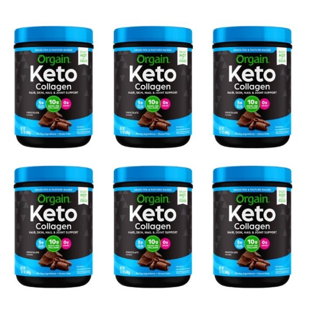 ORGAIN KETO COLLAGEN proteinski prašak sa ukusom čokolade, 400g PAKET 6 KUTIJA ORGAIN KETO COLLAGEN proteinski prašak sa ukusom čokolade, 400g PAKET 6 KUTIJA