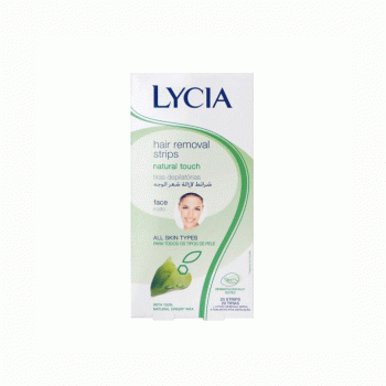 LYCIA ALL SKIN TYPES trake za depilaciju lica, 20kom LYCIA ALL SKIN TYPES trake za depilaciju lica, 20kom