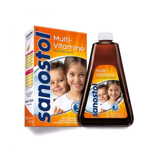 SANOSTOL sirup, 230ml SANOSTOL sirup, 230ml