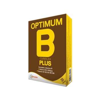 OPTIMUM B COMPLEX PLUS kapsule, 30kom OPTIMUM B COMPLEX PLUS kapsule, 30kom