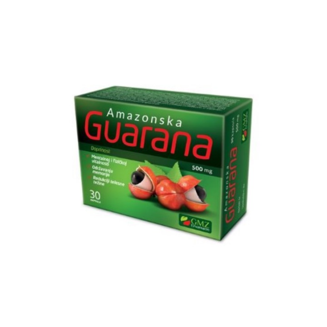 AMAZONSKA GUARANA kapsule, 30kom