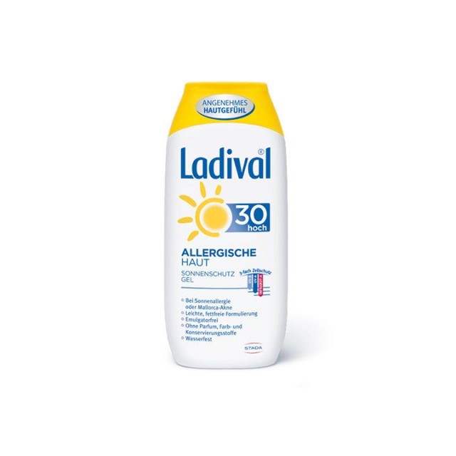 LADIVAL ALLERGY SPF30 gel, 200ml LADIVAL ALLERGY SPF30 gel, 200ml