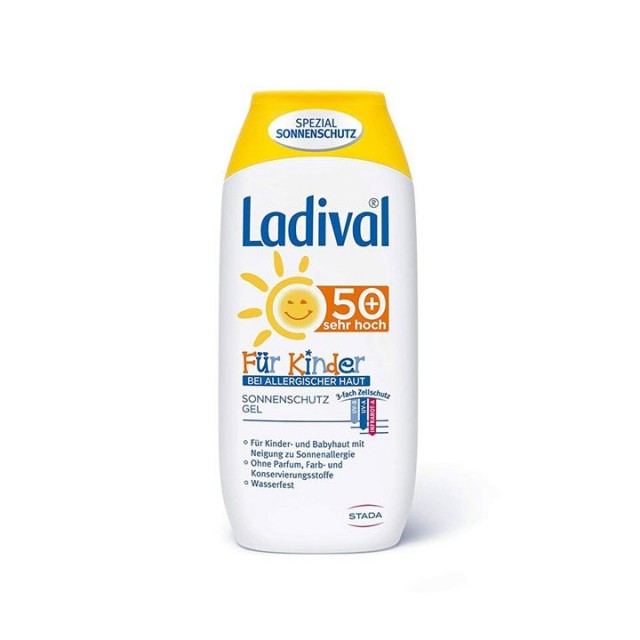 LADIVAL ALLERGY KIDS SPF50 gel, 200ml LADIVAL ALLERGY KIDS SPF50 gel, 200ml