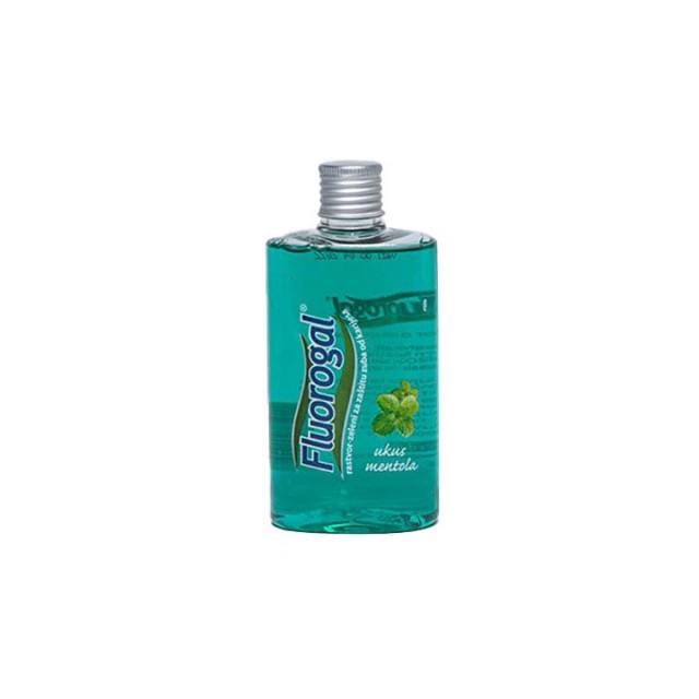 FLUOROGAL rastvor za zaštitu zuba sa ukusom mente, 250ml FLUOROGAL rastvor za zaštitu zuba sa ukusom mente, 250ml