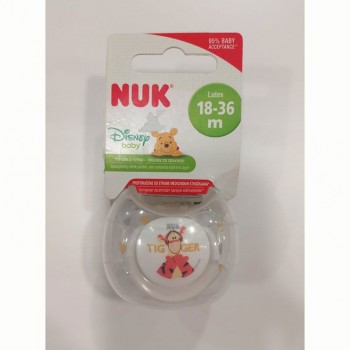 NUK DISNEY TIGER silikonska varalica 18-36m, 1kom