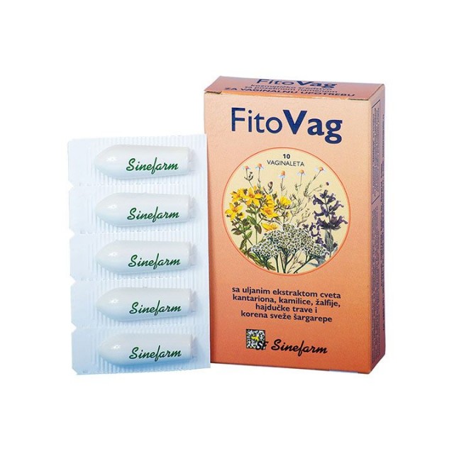 FITOVAG vaginalete, 10kom FITOVAG vaginalete, 10kom