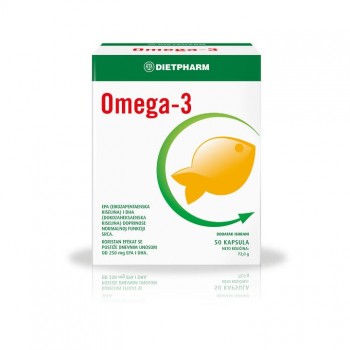 DIETPHARM OMEGA 3 kapsule, 50kom