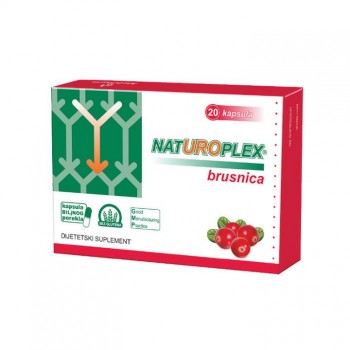 NATUROPLEX BRUSNICA kapsule, 20kom NATUROPLEX BRUSNICA kapsule, 20kom