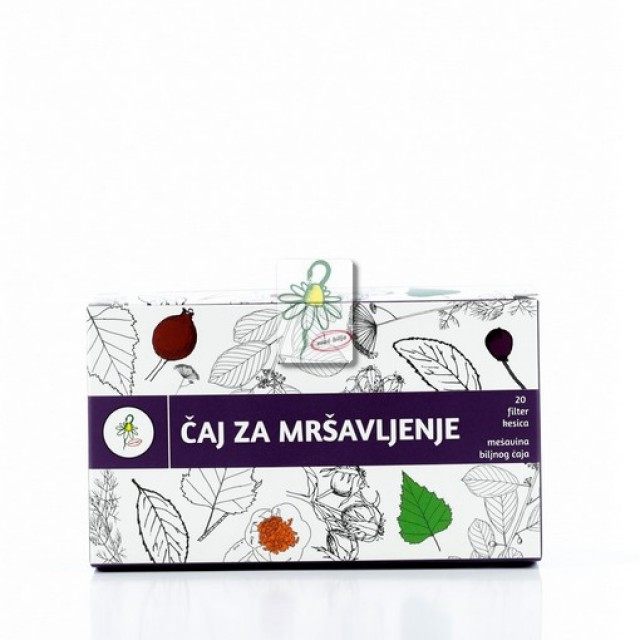 ČAJ ZA MRŠAVLJENJE 20 filter kesica INS ČAJ ZA MRŠAVLJENJE 20 filter kesica INS