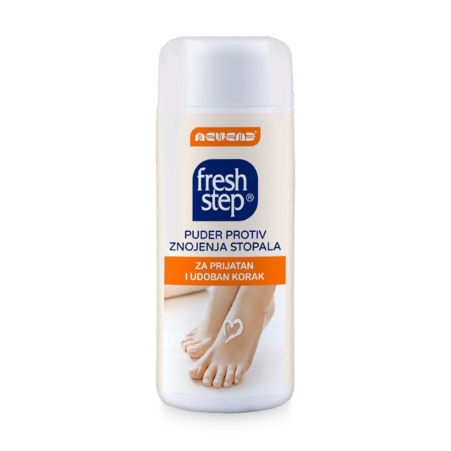 FRESH STEP puder protiv znojenja nogu, 90g FRESH STEP puder protiv znojenja nogu, 90g