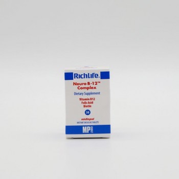 RICHLIFE NEURO B12 COMPLEX lingvalete, 30kom RICHLIFE NEURO B12 COMPLEX lingvalete, 30kom