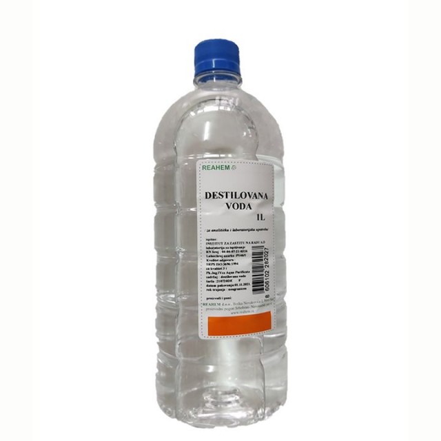 REAHEM destilovana voda, 1L REAHEM destilovana voda, 1L