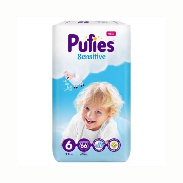 PUFIES SENSITIVE 6 pelene, 1kom PUFIES SENSITIVE 6 pelene, 1kom