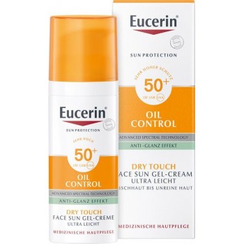 EUCERIN SUN OIL CONTROL DRY TOUCH gel-krem za zaštitu masne kože lica od sunca SPF50+, 50ml EUCERIN SUN OIL CONTROL DRY TOUCH gel-krem za zaštitu masne kože lica od sunca SPF50+, 50ml