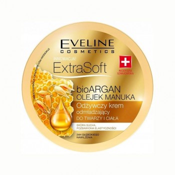 EVELINE EXTRA SOFT ARGAN krema za lice i telo, 175ml