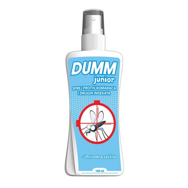 DUMM JUNIOR sprej protiv komaraca, 100ml DUMM JUNIOR sprej protiv komaraca, 100ml