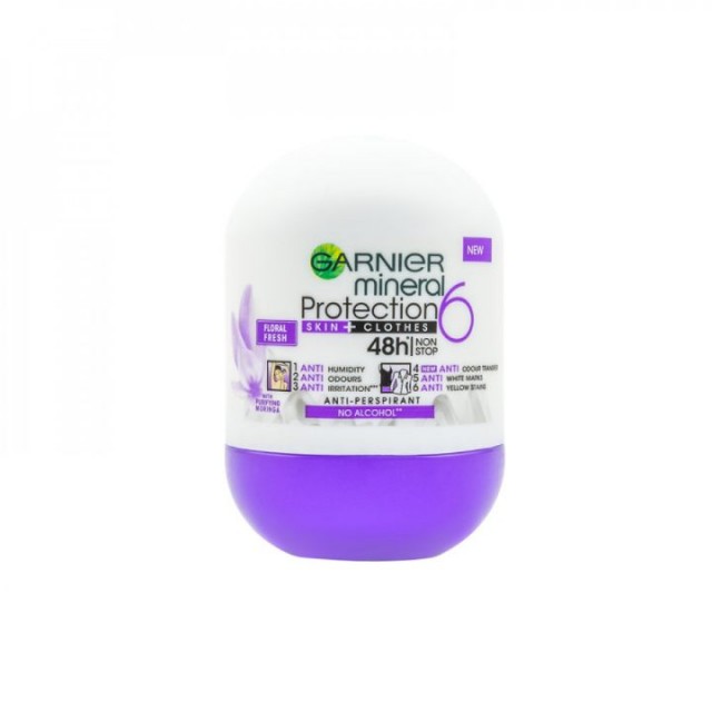 GARNIER PROTECTION FLORAL FRESH ROLL-ON 50ml