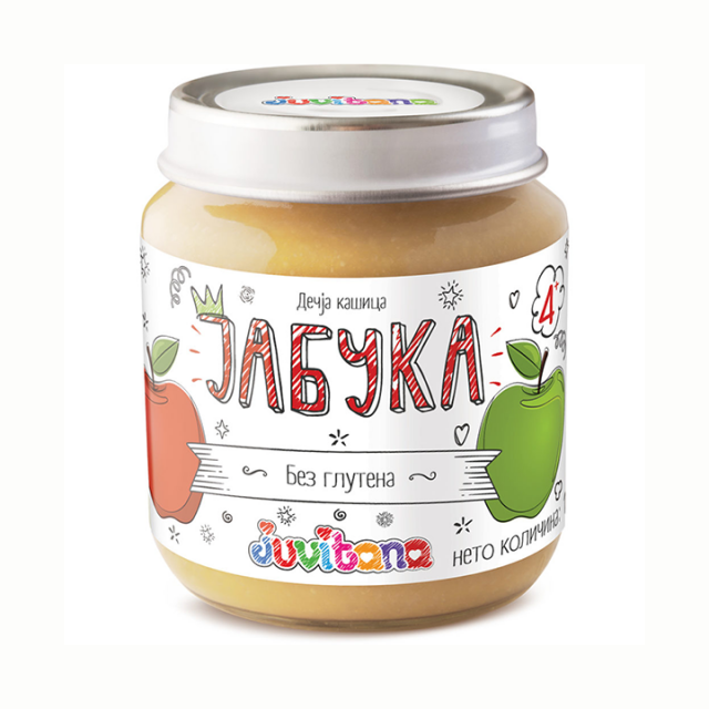 JUVITANA JABUKA kašica, 128g
