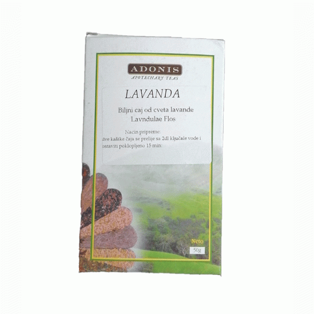 LAVANDA CVET čaj, 50g LAVANDA CVET čaj, 50g