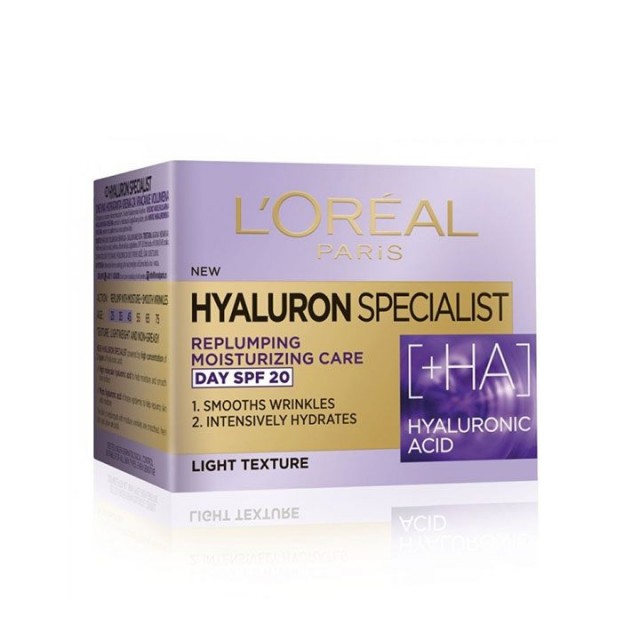 LOREAL HYALURON SPECIALIST dnevna krema, 50ml LOREAL HYALURON SPECIALIST dnevna krema, 50ml