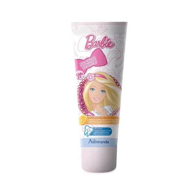 BARBIE 3+ pasta za zube, 75ml BARBIE 3+ pasta za zube, 75ml