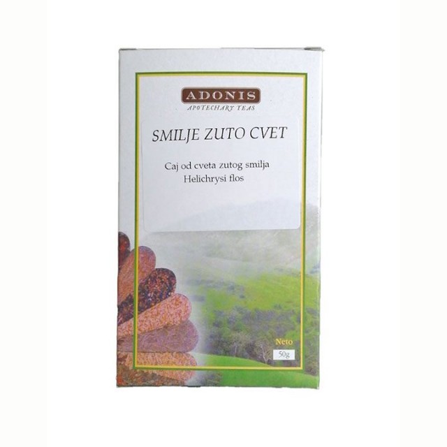SMILJE ŽUTO CVET čaj, 50g SMILJE ŽUTO CVET čaj, 50g
