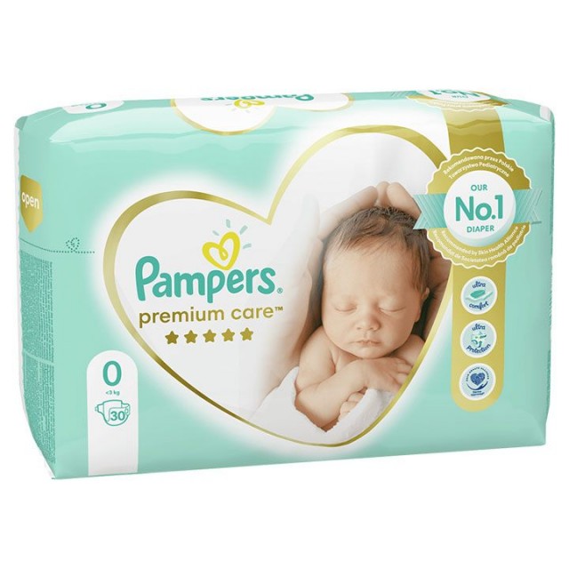 PAMPERS PREMIUM CARE 0 pelene, 1kom PAMPERS PREMIUM CARE 0 pelene, 1kom