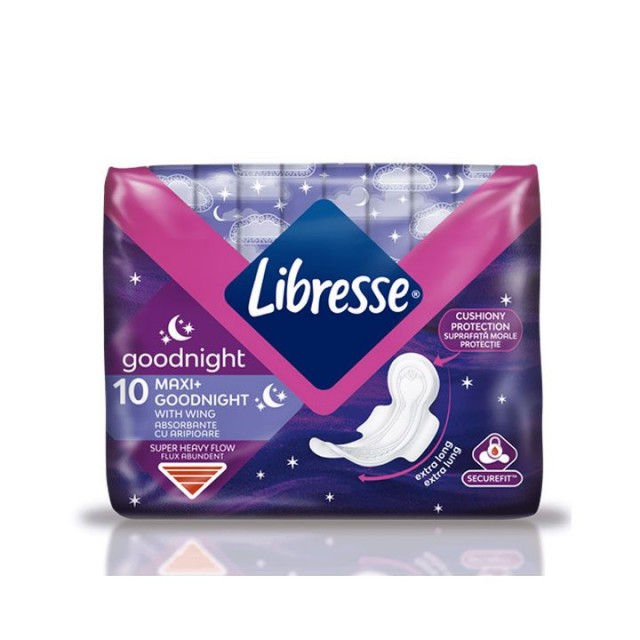 LIBRESSE GOODNIGHT MAXI ulošci, 10kom LIBRESSE GOODNIGHT MAXI ulošci, 10kom