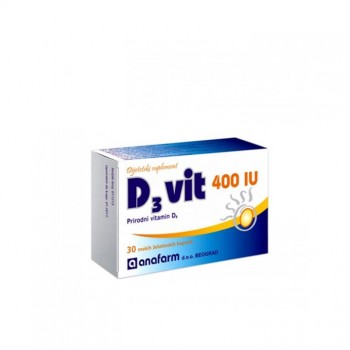 D3 VIT 400 IU kapsule, 30kom D3 VIT 400 IU kapsule, 30kom
