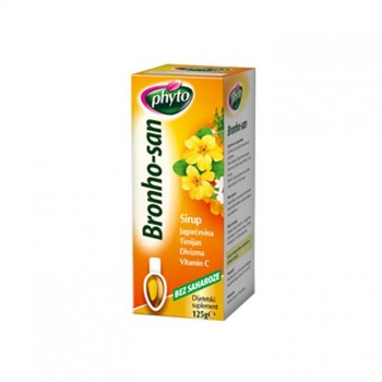 BRONHOSAN JAGORČEVINA + TIMIJAN + DIVIZMA sirup bez šećera, 140ml  BRONHOSAN JAGORČEVINA + TIMIJAN + DIVIZMA sirup bez šećera, 140ml