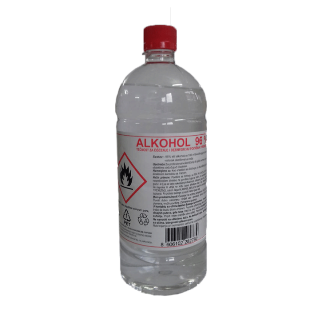 ALKOHOL 96%, 1L