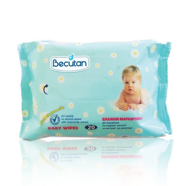 BECUTAN vlažne maramice, 20kom BECUTAN vlažne maramice, 20kom