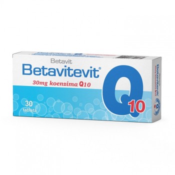 BETAVITEVIT KOENZIM Q10 tablete, 30kom BETAVITEVIT KOENZIM Q10 tablete, 30kom