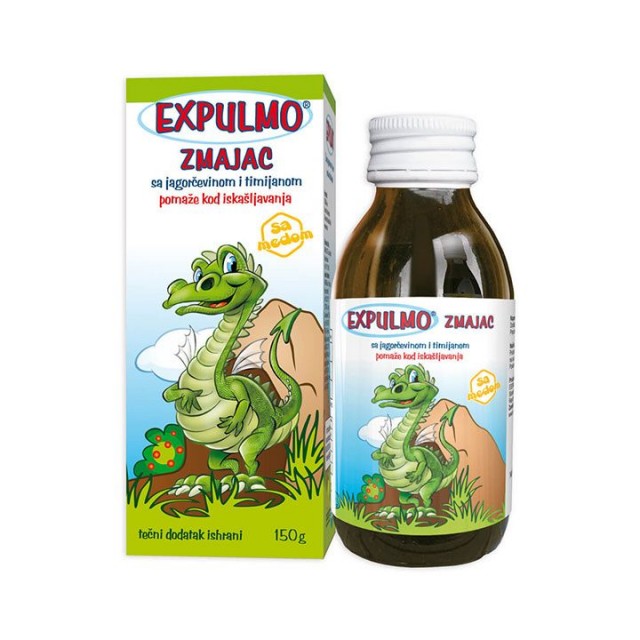 ZMAJAC sirup sa jagorčevinom i timijanom, 150ml ZMAJAC sirup sa jagorčevinom i timijanom, 150ml