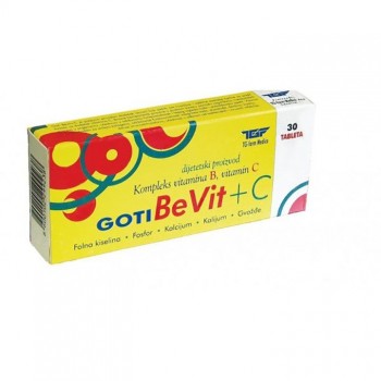 GOTI B VIT+C tablete, 30kom GOTI B VIT+C tablete, 30kom