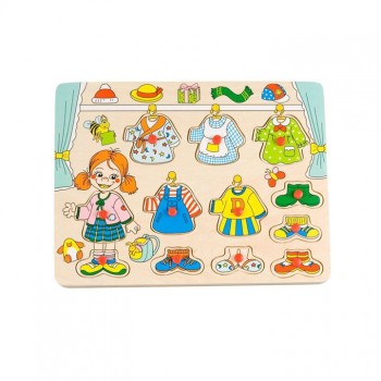 PINO slagalica obuci devojčicu