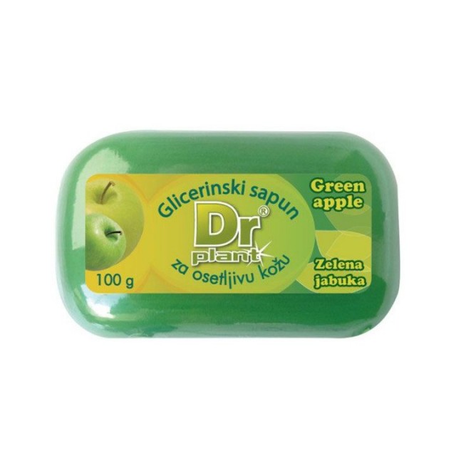 DR PLANT glicerinski sapun jabuka, 100g