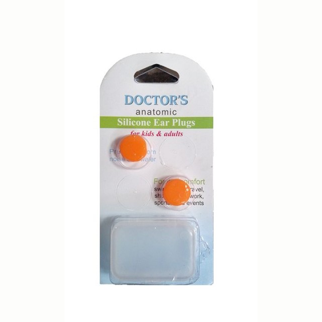 DOCTORS ANATOMIC silikonski čepići za uši, 2kom DOCTORS ANATOMIC silikonski čepići za uši, 2kom
