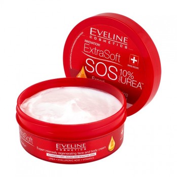EVELINE SOS 10% UREA krema za lice i telo, 175ml EVELINE SOS 10% UREA krema za lice i telo, 175ml