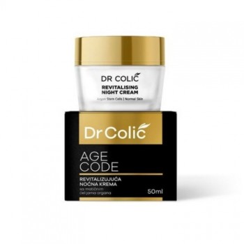 DR COLIĆ AGE CODE revitalizujuća noćna krema sa matičnim ćelijama argana, 50ml DR COLIĆ AGE CODE revitalizujuća noćna krema sa matičnim ćelijama argana, 50ml