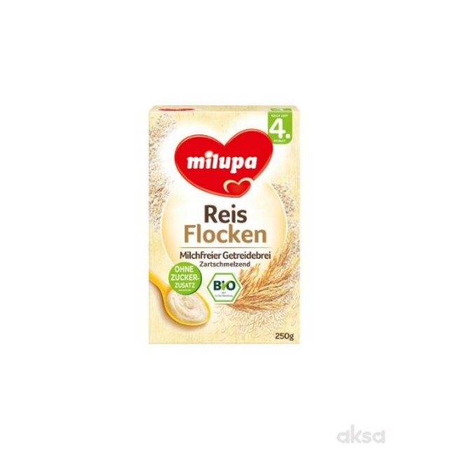 MILUPA BEZMLEČNA INSTANT KAŠA 250g 4+ m MILUPA BEZMLEČNA INSTANT KAŠA 250g 4+ m