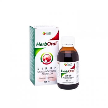 HERBORAL sirup sa jagorcevinom i acerolom, 125ml